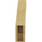 Ekena Millwork 5-inch W x 18-inch D x 24-inch H Merced Rough Cedar Woodgrain TimberThane Knee Brace, Primed BRCUR05X18X24MRCRCPR - alternate 6